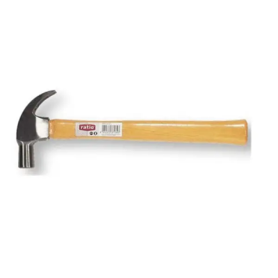 Ratio klauwhamer 25mm houten steel