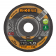 Rhodius Extra dunne doorslijpschijf XT15 ACCU BOX 10 stuks