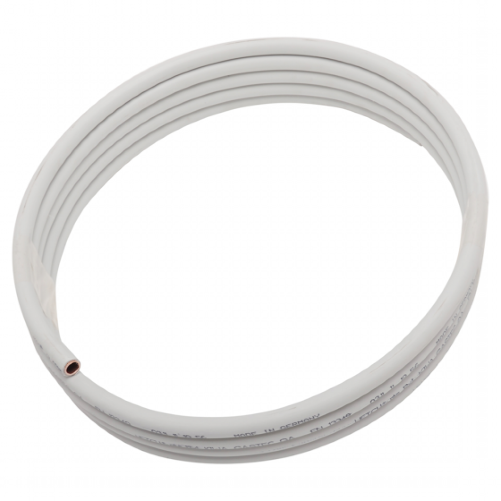 Rol Roodkoper Buis 12mm met Mantel 5 Meter