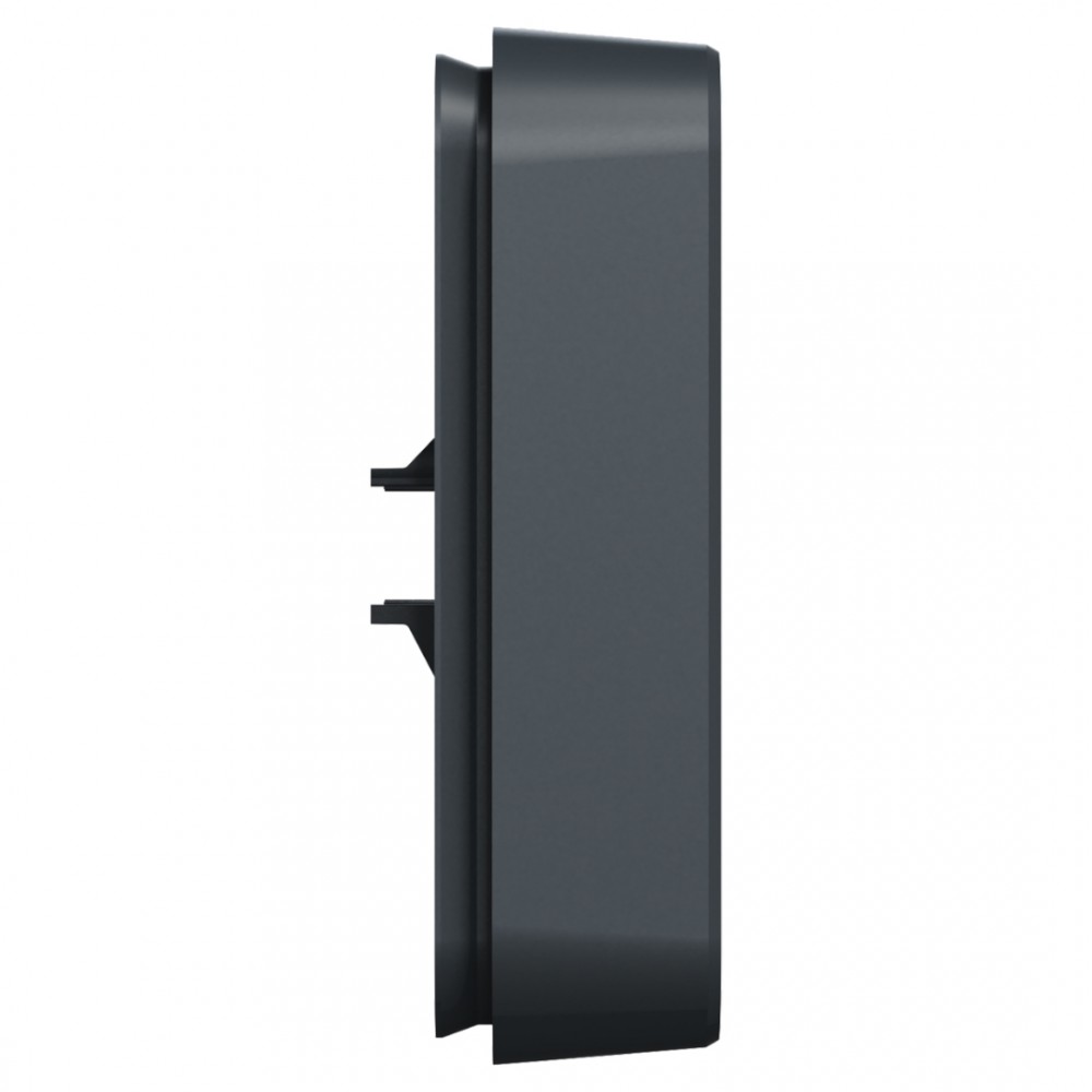 Schneider Mureva Styl afdekraam inbouw - spatwaterdicht - 1-voudig - 84 x 84 x 28 mm - antraciet