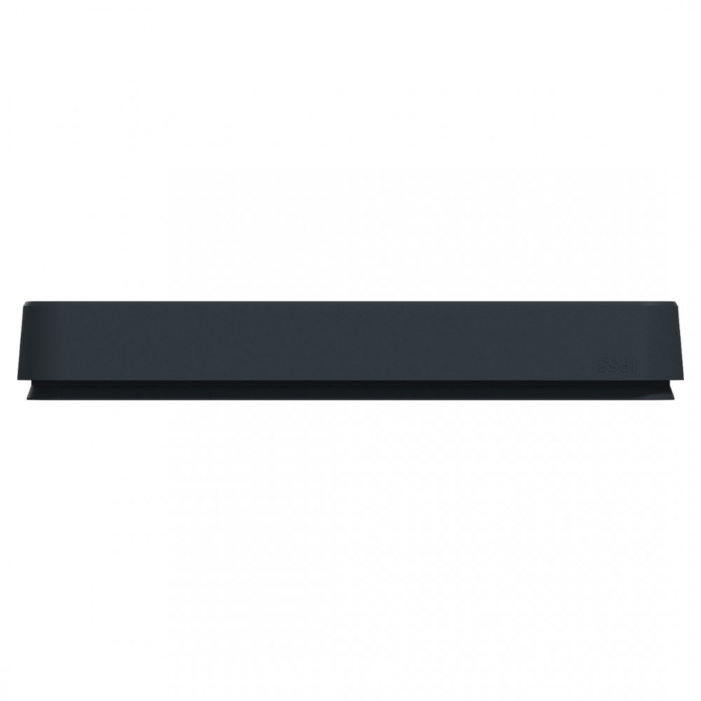 Schneider Mureva Styl afdekraam inbouw - spatwaterdicht - 2-voudig - horizontaal - 84 x 155 x 23 mm - antraciet