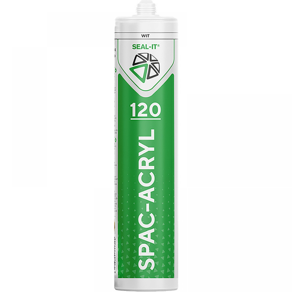 Seal-it 120 SPAC-CRYL acrylaatkit structuur Wit 310ml