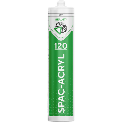 Seal-it 120 SPAC-CRYL acrylaatkit structuur Wit 310ml