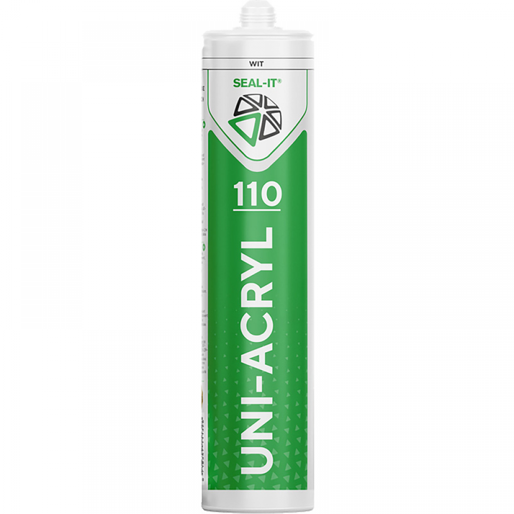 Seal-it 110 UNI-ACRYL acrylaatkit binnen Wit 310ml