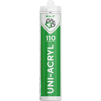 Seal-it 110 UNI-ACRYL acrylaatkit binnen Wit 310ml