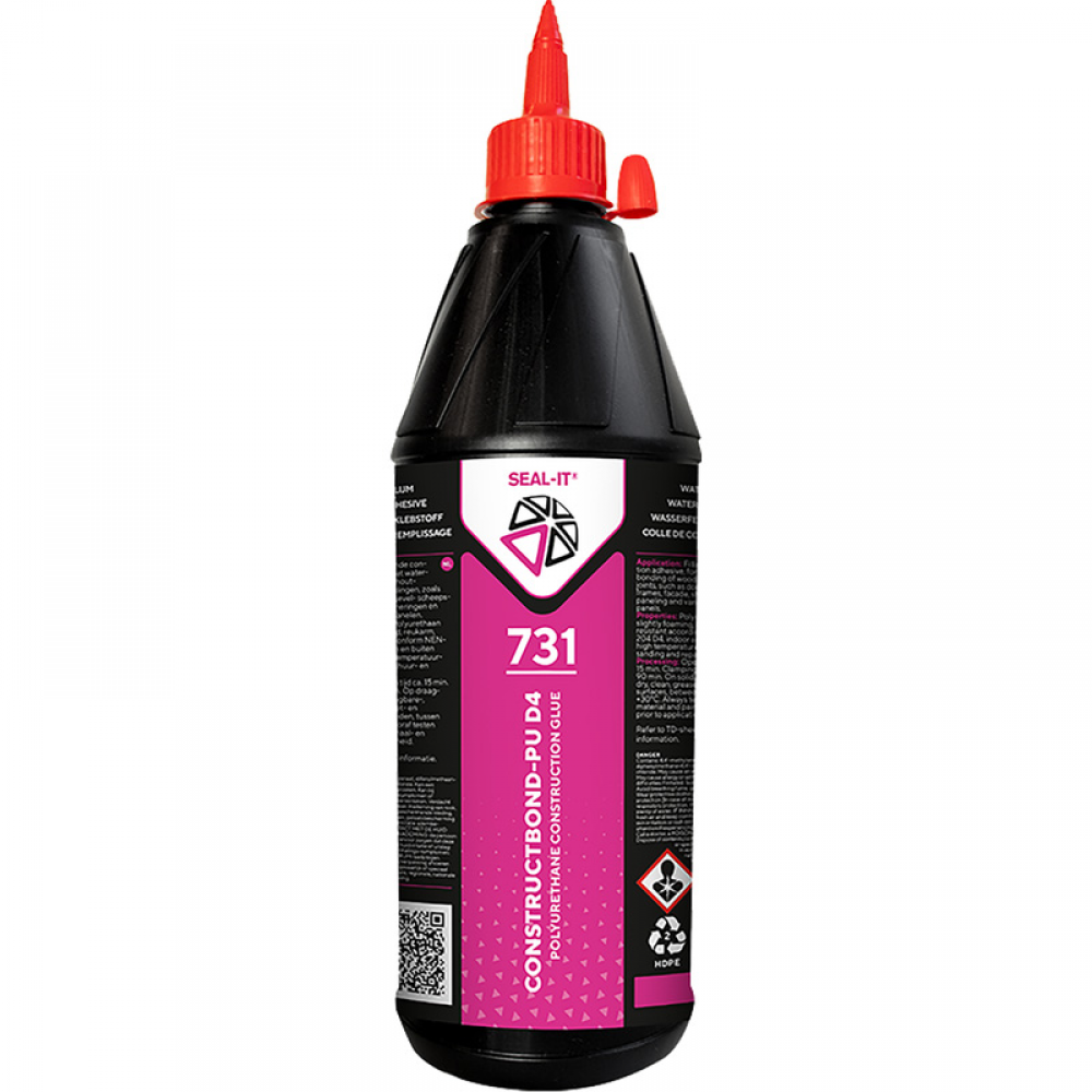 Seal-it 731 CONSTRUCTBOND-PU D4 hout- constructielijm 750ml