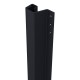 SecuStrip Plus Anti-Inbraakstrip buitendraaiend RAL 7021 Zwart Grijs terugligging 0-6 mm 211,5 cm