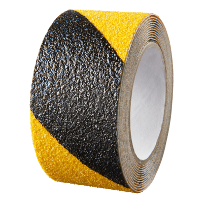 SecuCare Anti-slip sticker op rol Heavy Duty 3 meter zwart/geel