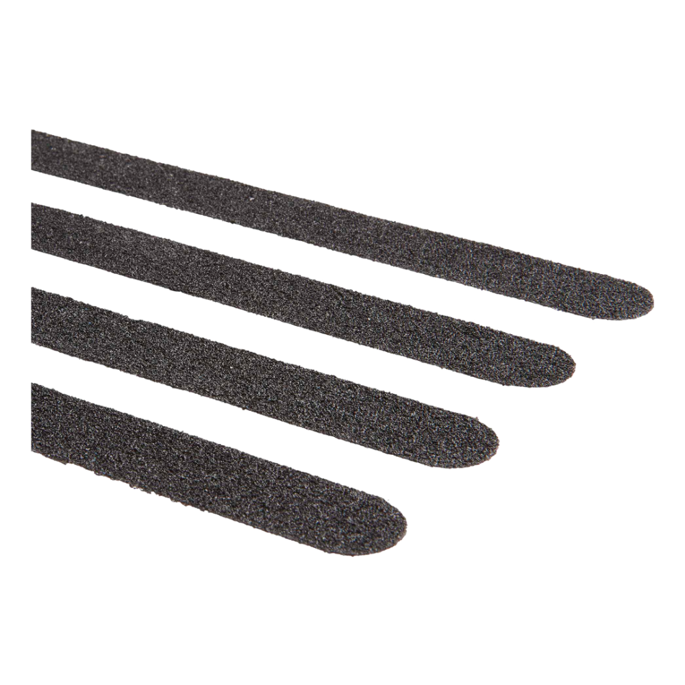 SecuCare Anti-slip sticker traptrede langwerpig 15 stuks zwart