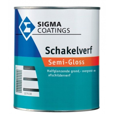 Sigma schakelverf semi-gloss RAL Kleur