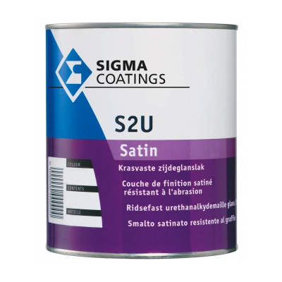 Sigma S2U Satin Wit 1 liter