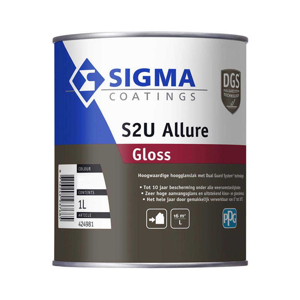 Sigma S2U Allure Gloss wit 1 liter