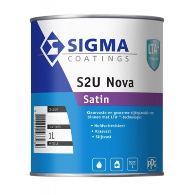 Sigma S2U Nova Satin 1 liter wit