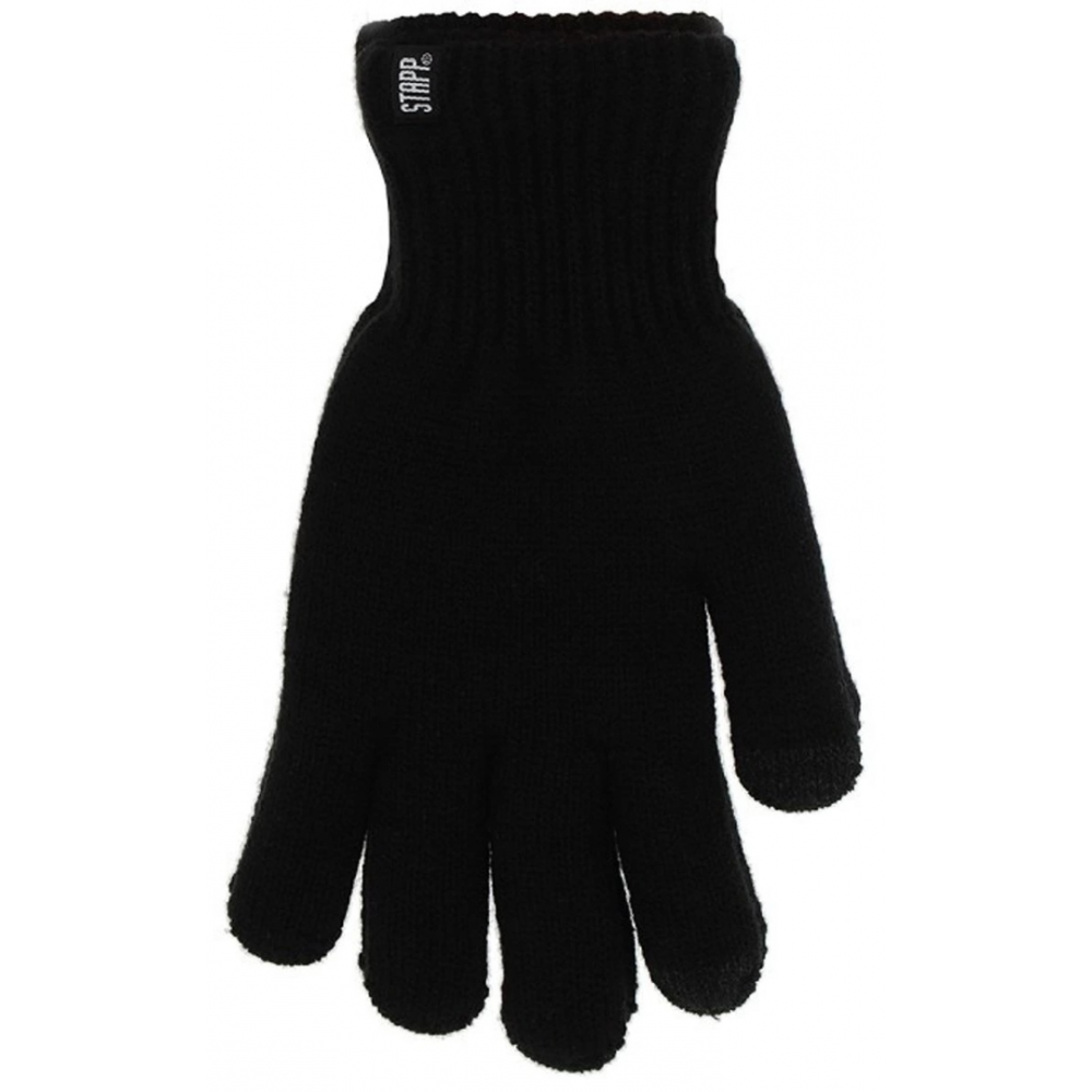 Stapp Heat Thinsulate Thermo Unisex Handschoenen Maat S/M Zwart