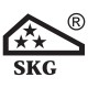 Starx krukgarnituur kruk-kruk - kortschild - PC55 - SKG*** - aluminium F1