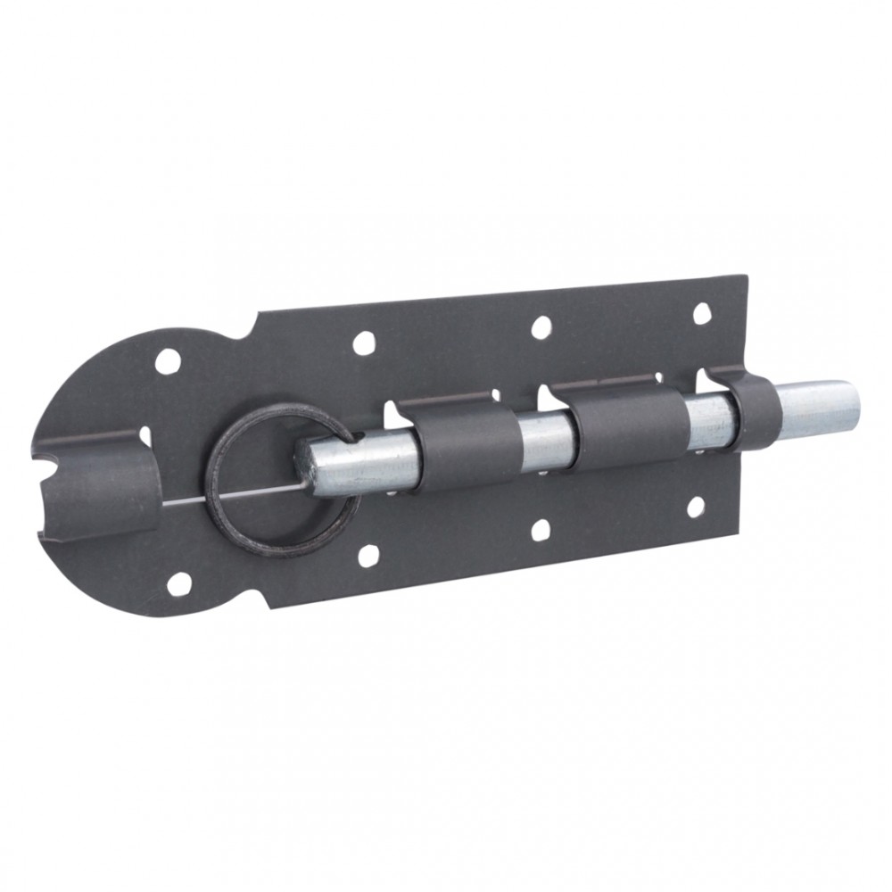 Starx valgrendel met ronde schoot - verzinkt - 200 mm