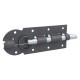 Starx valgrendel met ronde schoot - verzinkt - 200 mm