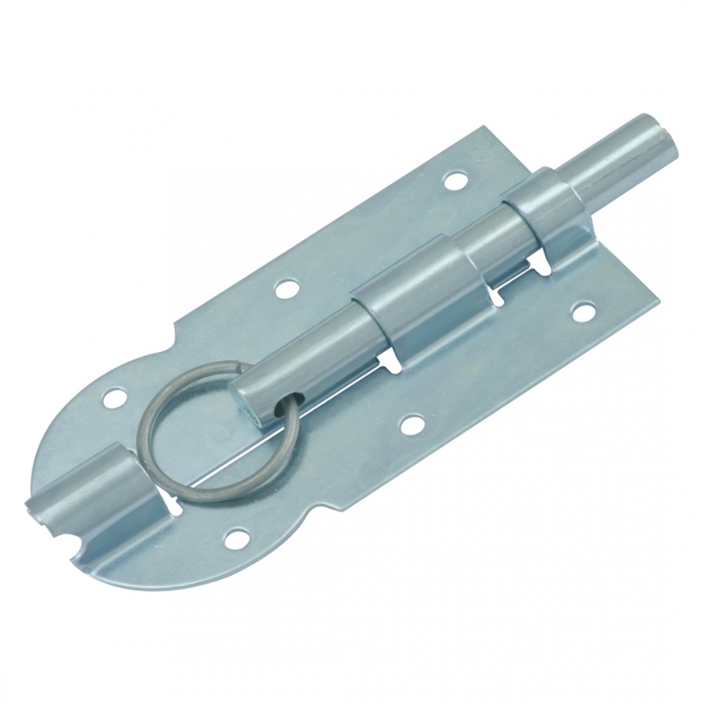 Starx valgrendel met ronde schoot - verzinkt - 200 mm