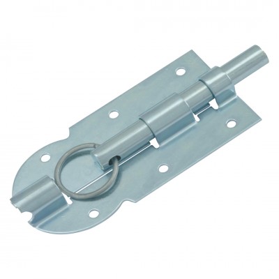 Starx valgrendel met ronde schoot - verzinkt - 200 mm