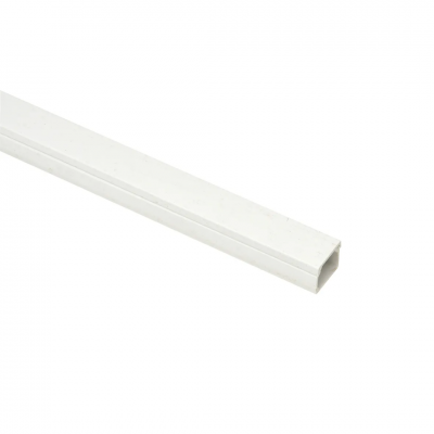 TACK Snoergoot 17x15mm met Tape zelfklevend wit 2 meter