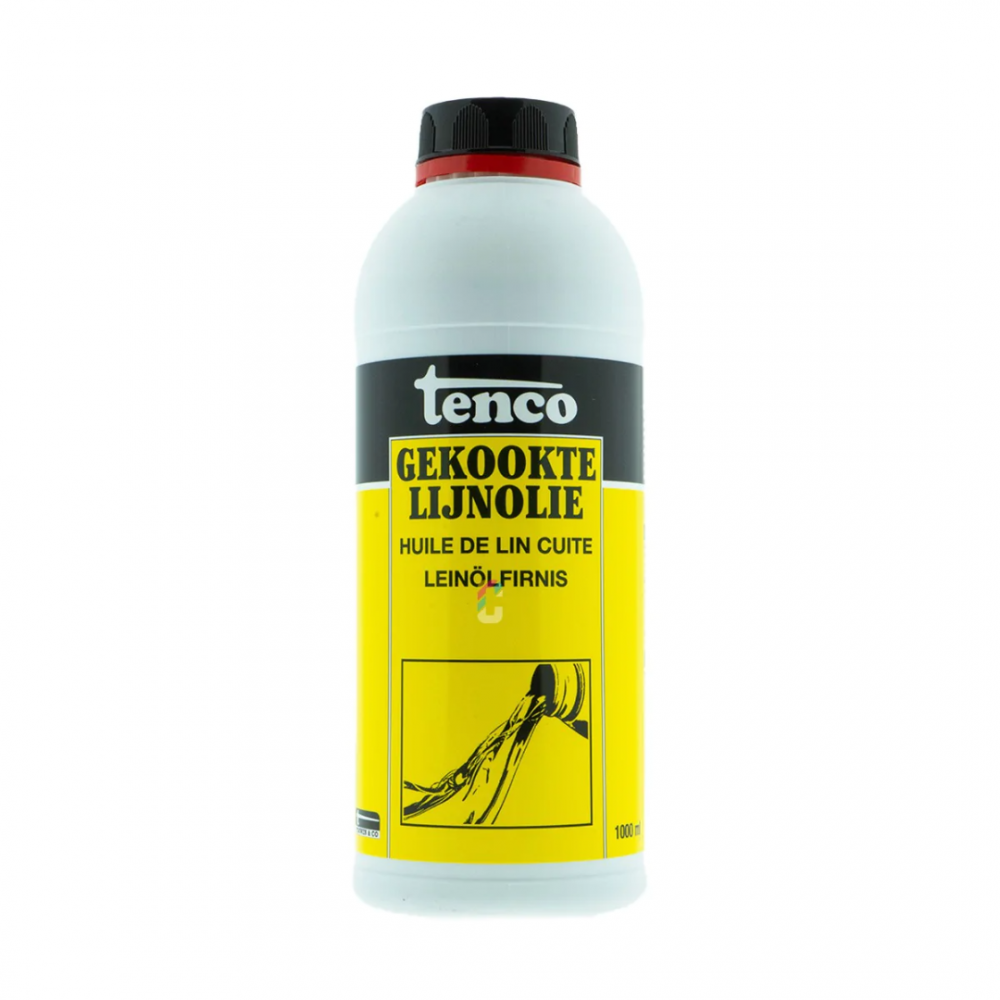 Tenco gekookte lijnolie - 1 liter