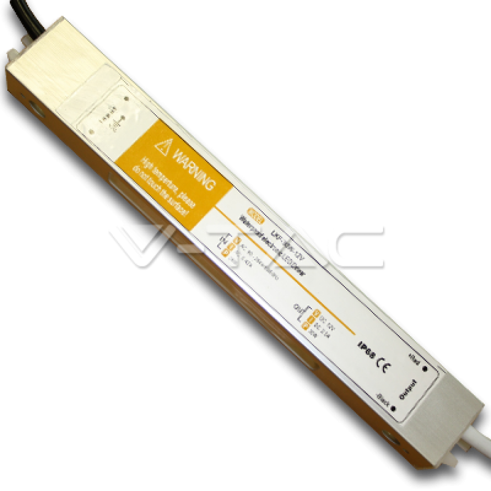 V-Tac LED driver voeding 30 Watt 12 Volt 2.5 Ampere IP65