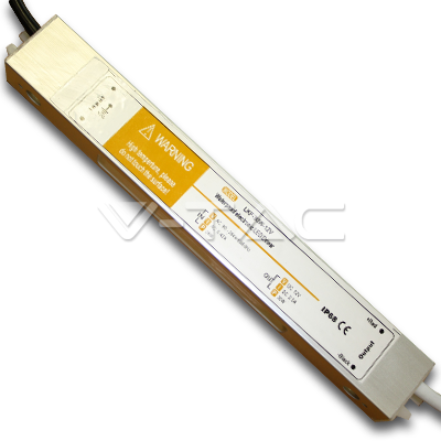 V-Tac LED driver voeding 30 Watt 12 Volt 2.5 Ampere IP65