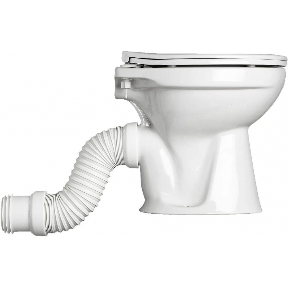 Wisa Flexifon Flexibele Uittrekbare Closetaansluitstuk 110x400 Wit