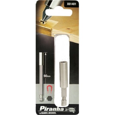 Piranha bits magnetische bithouder 60mm X61401