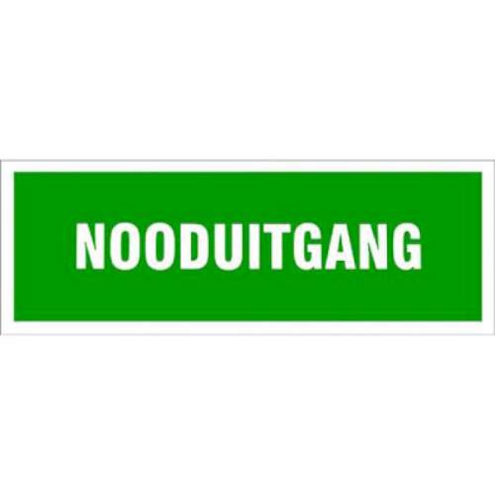 pickup pictogram nooduittgang