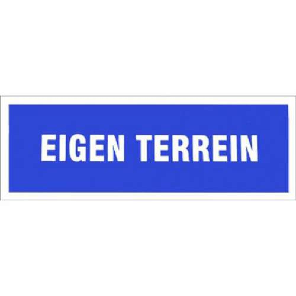 pickup pictogram eigen terrein