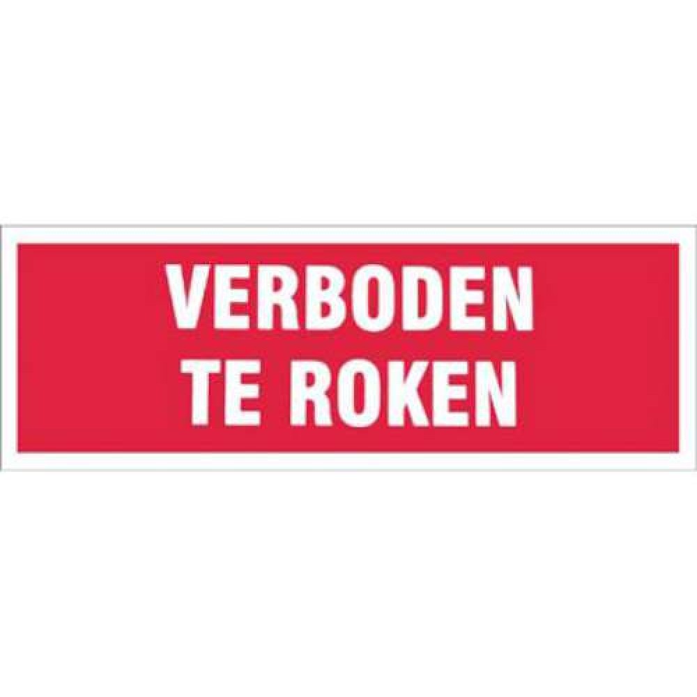 pickup pictogram verboden te roken