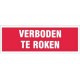 pickup pictogram verboden te roken