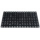 rubberringmat zwart 60x40cm