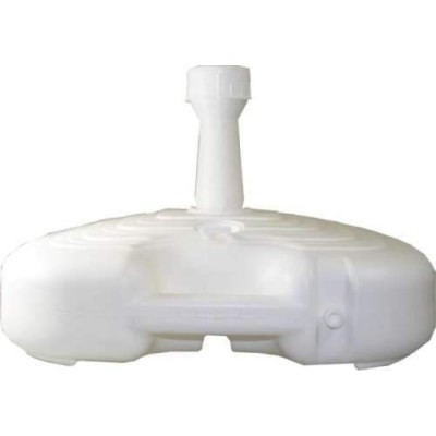 Parasolvoet wit vulbaar met water 10 liter