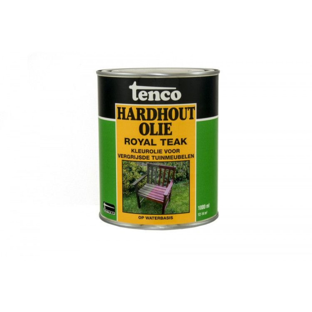 Touwen Tenco Royal Teak hardhoutolie transparant 1000ml