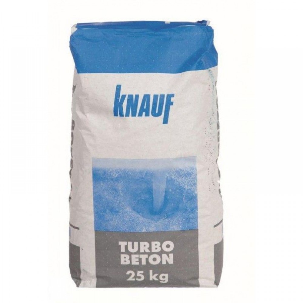 Knauf Turbo beton 25kg Kant en Klaar