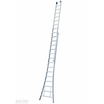 Solide Ladder 2x16 Sporten aluminium Reform Gevelrollen