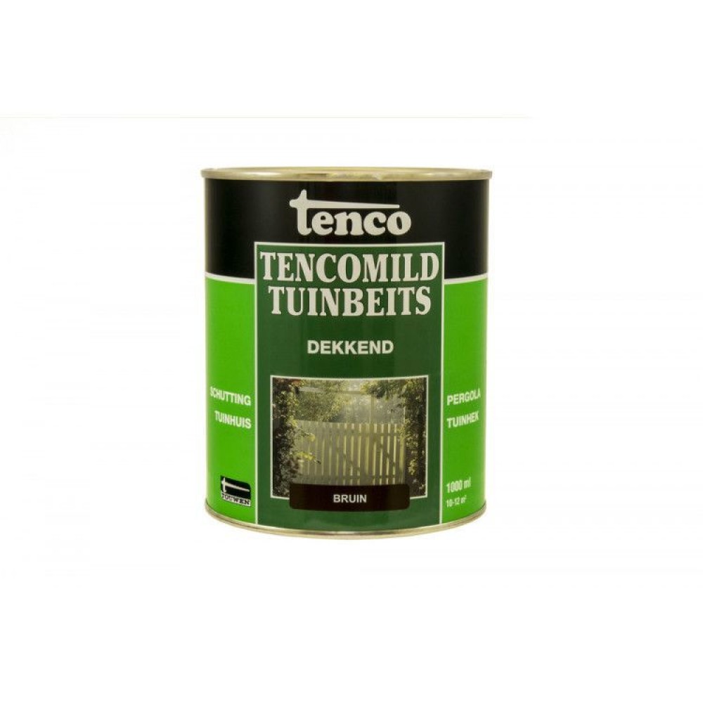 Tenco Tencomild tuinbeits dekkend bruin 1 liter