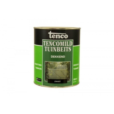 Tenco Tencomild tuinbeits dekkend zwart 1 liter