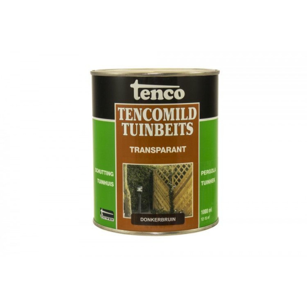 Tenco Tencomild beits donkerbruin transparant 1 liter