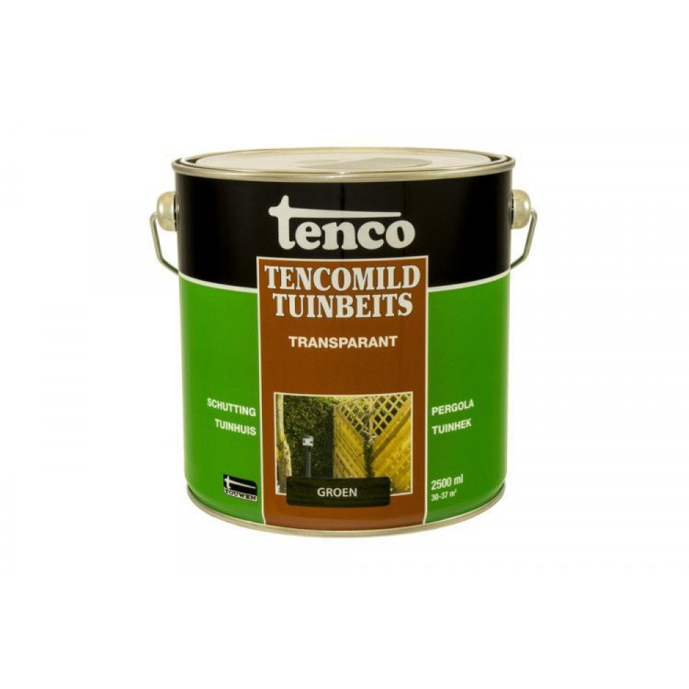 Tenco Tencomild beits groen transparant 2.5 liter