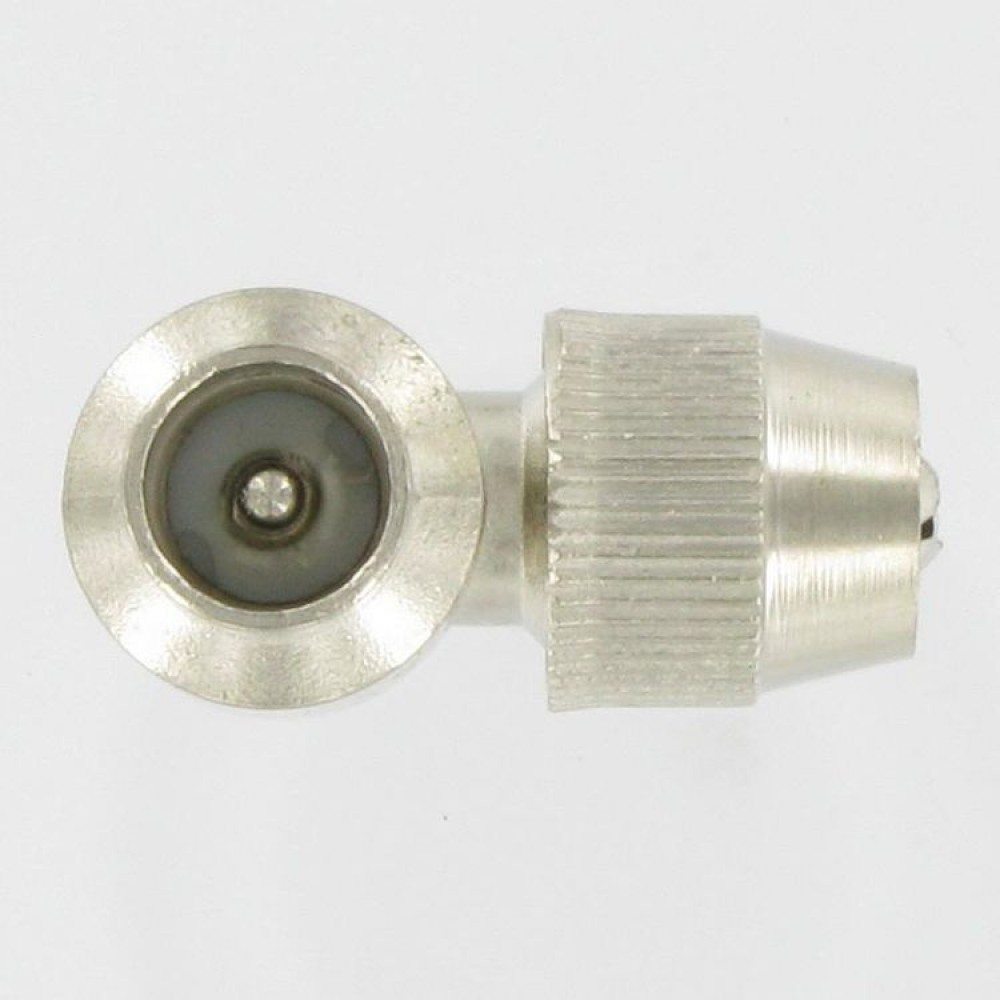 Kopp coax stekker haaks male 6.5 mm metaal