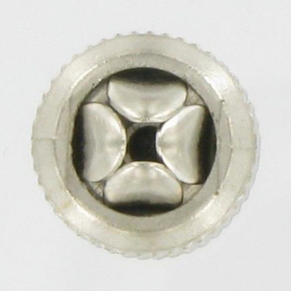 Kopp coaxstekker recht male 6.5 mm metaal