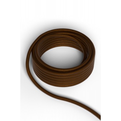 Calex textiel omwikkelde kabel 3 Meter bruin