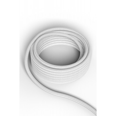 Calex textiel omwikkelde kabel 1.5 Meter Wit