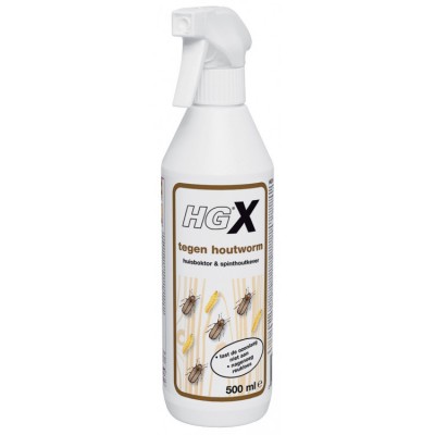 HGX spray tegen houtworm 500ml