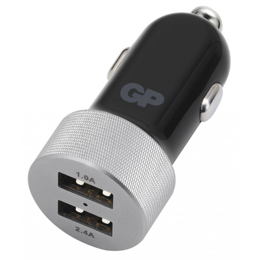 GP USB autolader CC31 met 2 poorten 2.4/1 Ampere 150GPCC31C1