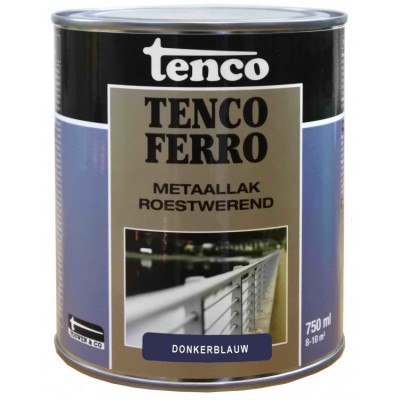 Tenco Tencoferro ijzerverf Donkerblauw 412 750ml