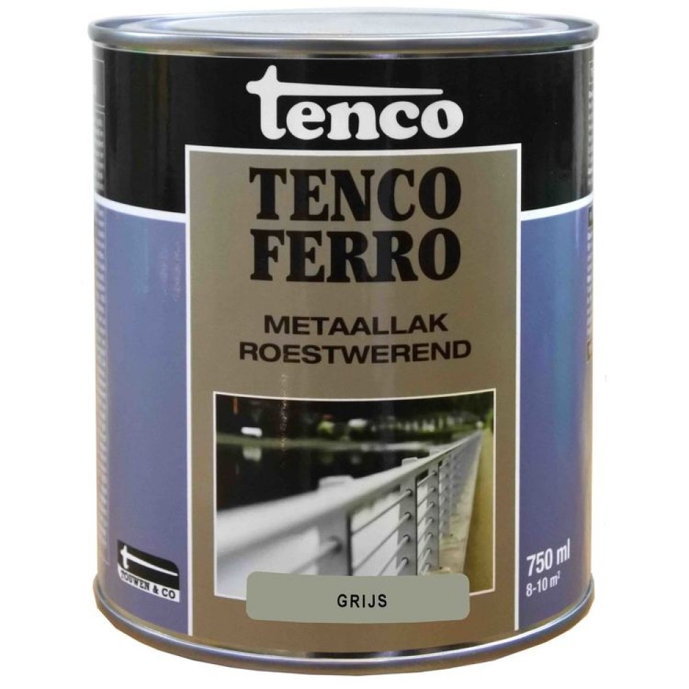 Tenco Tencoferro ijzerverf Grijs 405 750ml